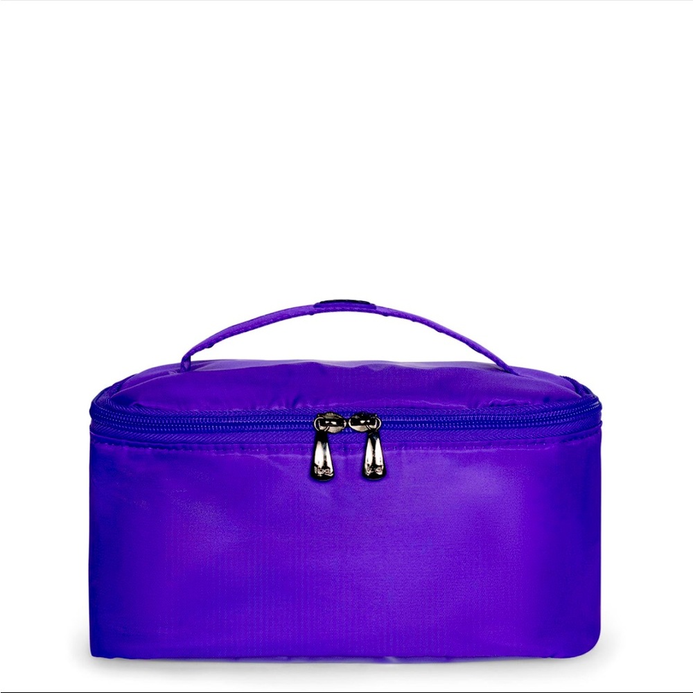 NWT:DOLLY SHORT COSMETIC CASE- VIOLET lowest discount -NOT AVAILABLE ON LUG